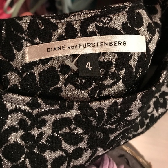 Diane von Furstenberg DVF Cocktail Dress Size 4 - Picture 3 of 3